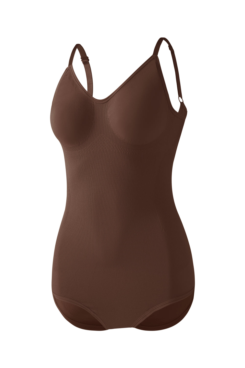 Women's Knitted Low Back Seamless Bodysuit Shapewear Brief