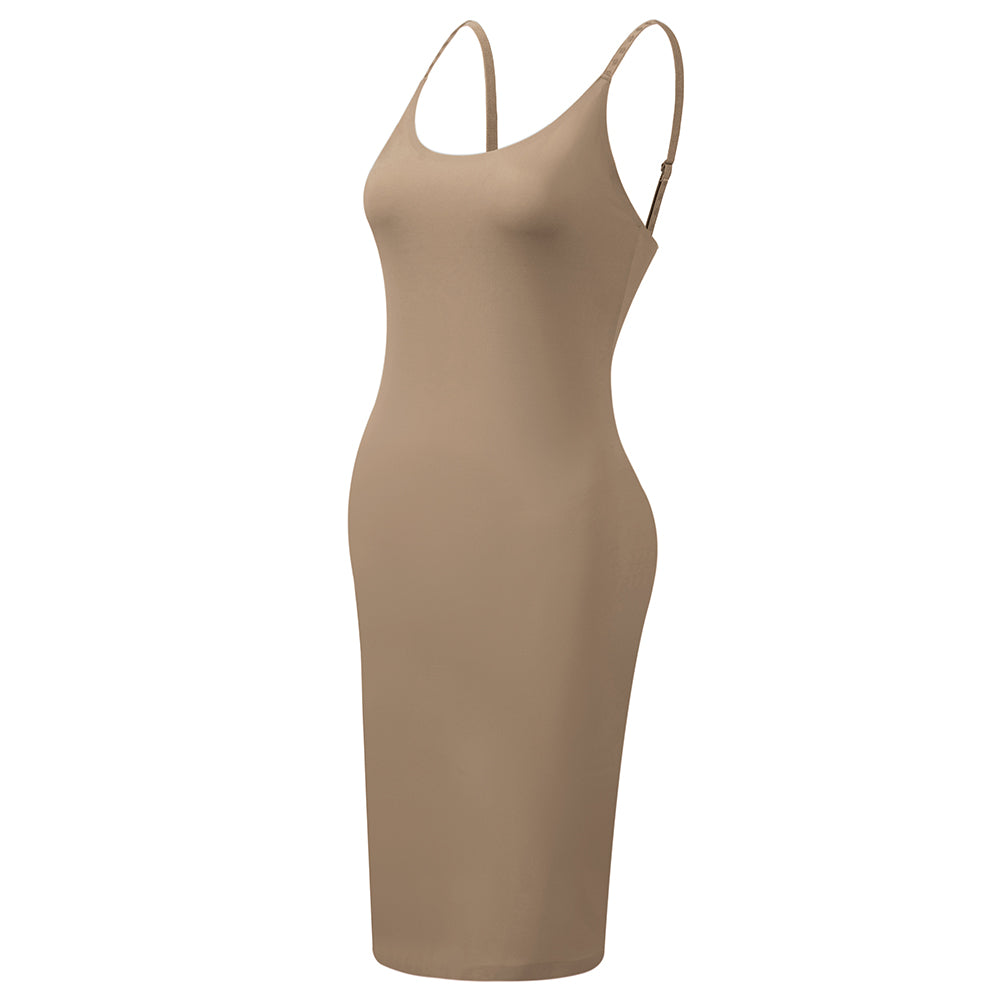 Dokisi Women's Smooth Invisible Shaping Long Slips