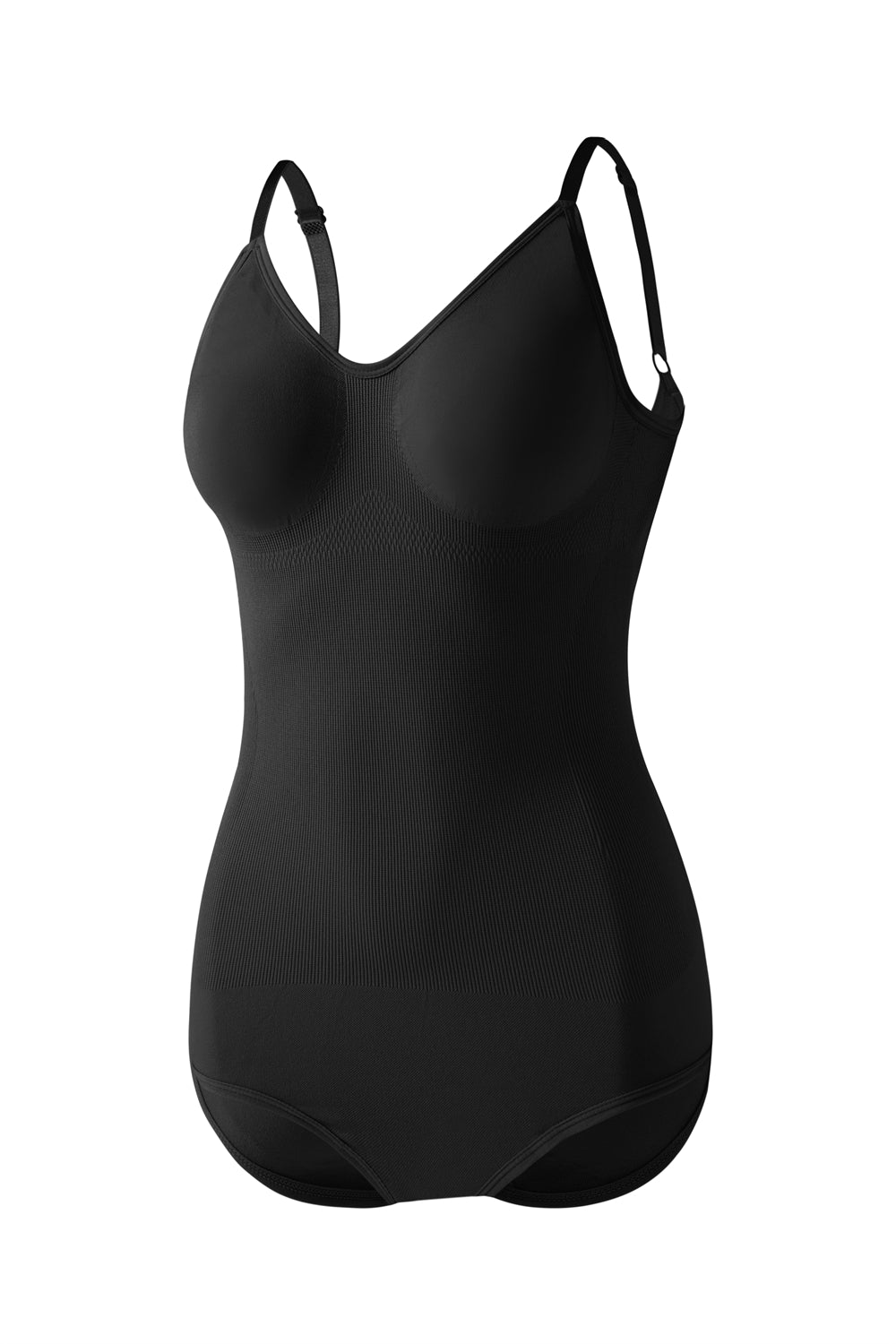 Women's Knitted Low Back Seamless Bodysuit Shapewear Brief